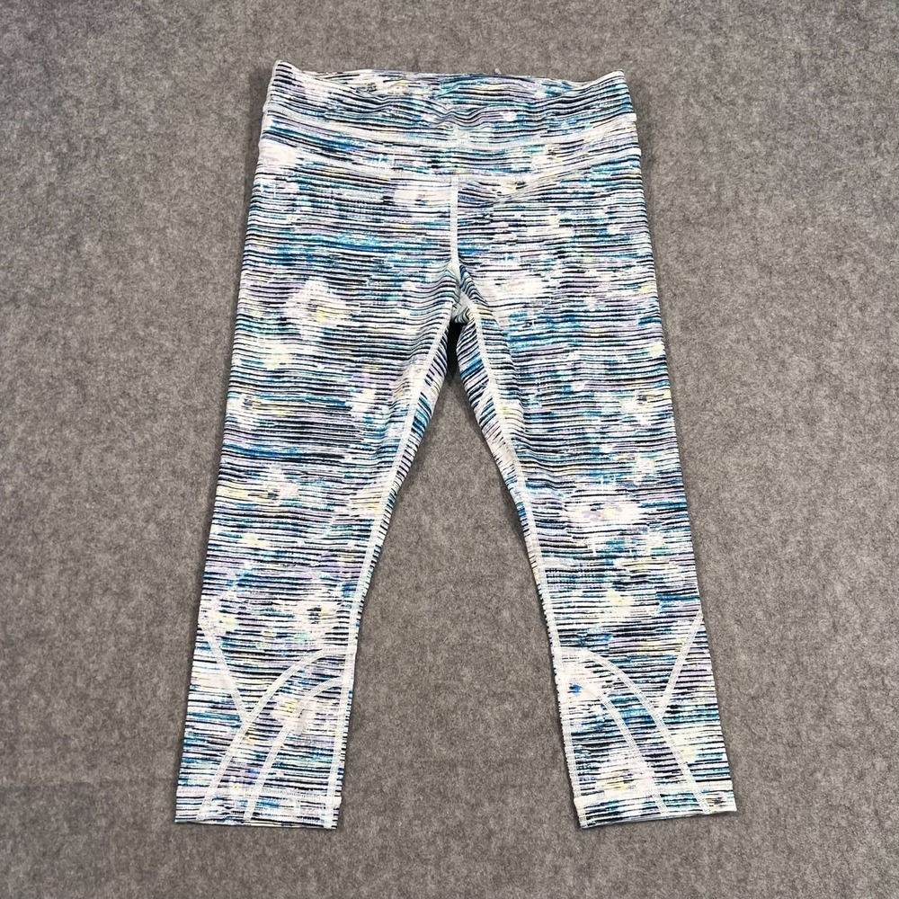 Lululemon Athletica Blurry Belle Run: Inspire Crop Cropped Pant Women's Size 8